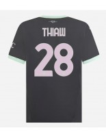 AC Milan Malick Thiaw #28 Tredjedrakt 2024-25 Korte ermer